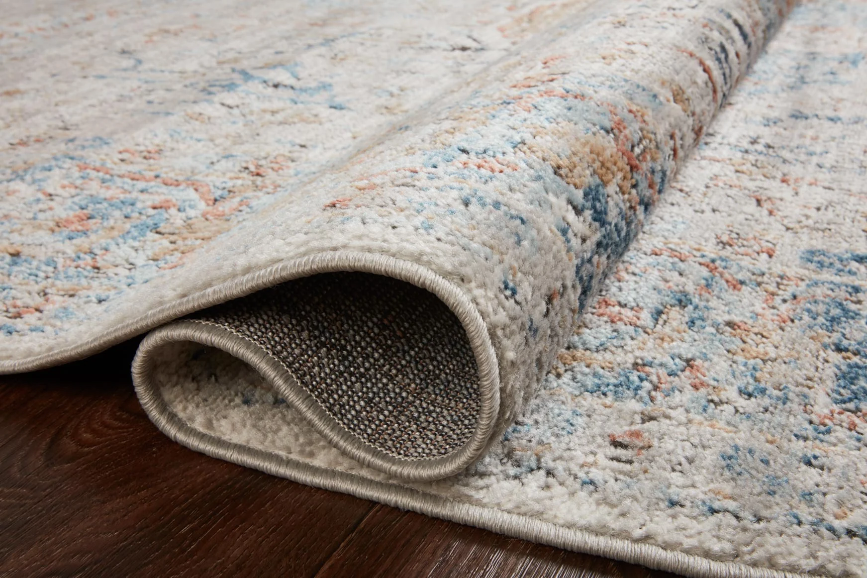 Loloi II Bianca Collection - Contemporary Power Loomed Rug in Stone (BIA-02) - Image 4
